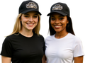 Unisex Baseball hat with club logo patch - fitted